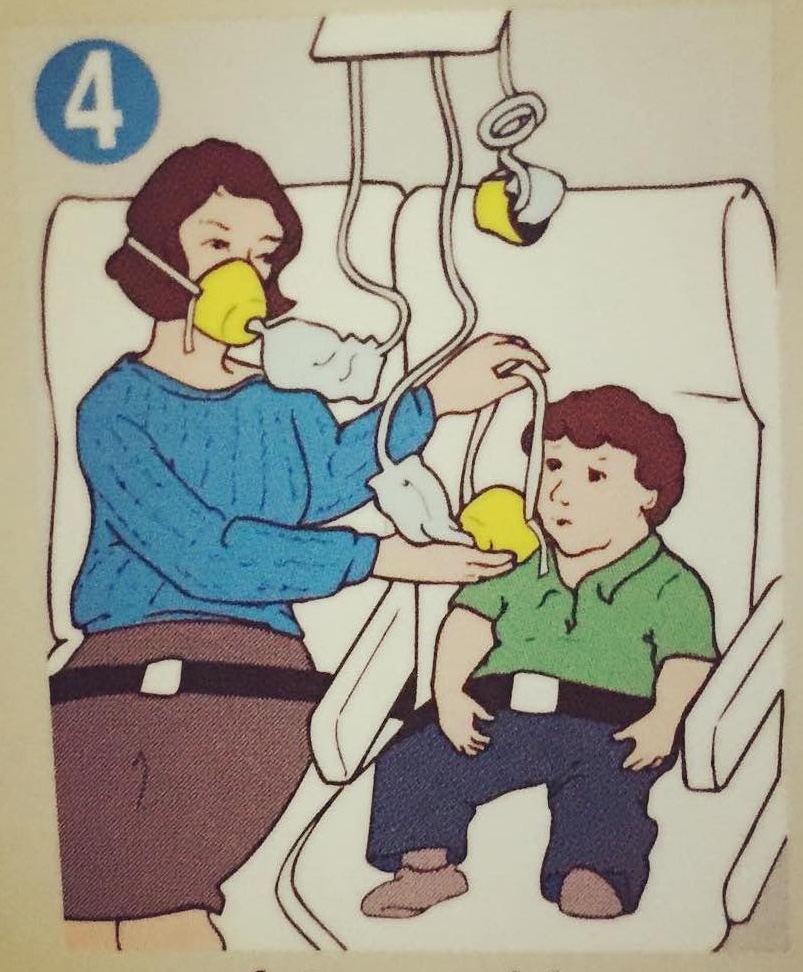 Weird kid on a plane